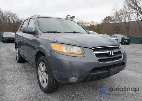 2007 Hyundai Santa Fe Limited/Se from USA, damaged, VIN 5NMSH13E57H087791